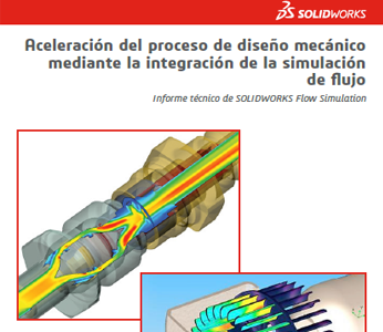 diseño mecánico mediante la integración de la simulación de flujo