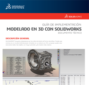 Documento técnico: Modelado en 3D con SolidWorks