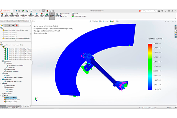 Novedades SOLIDWORKS Simulation 2022