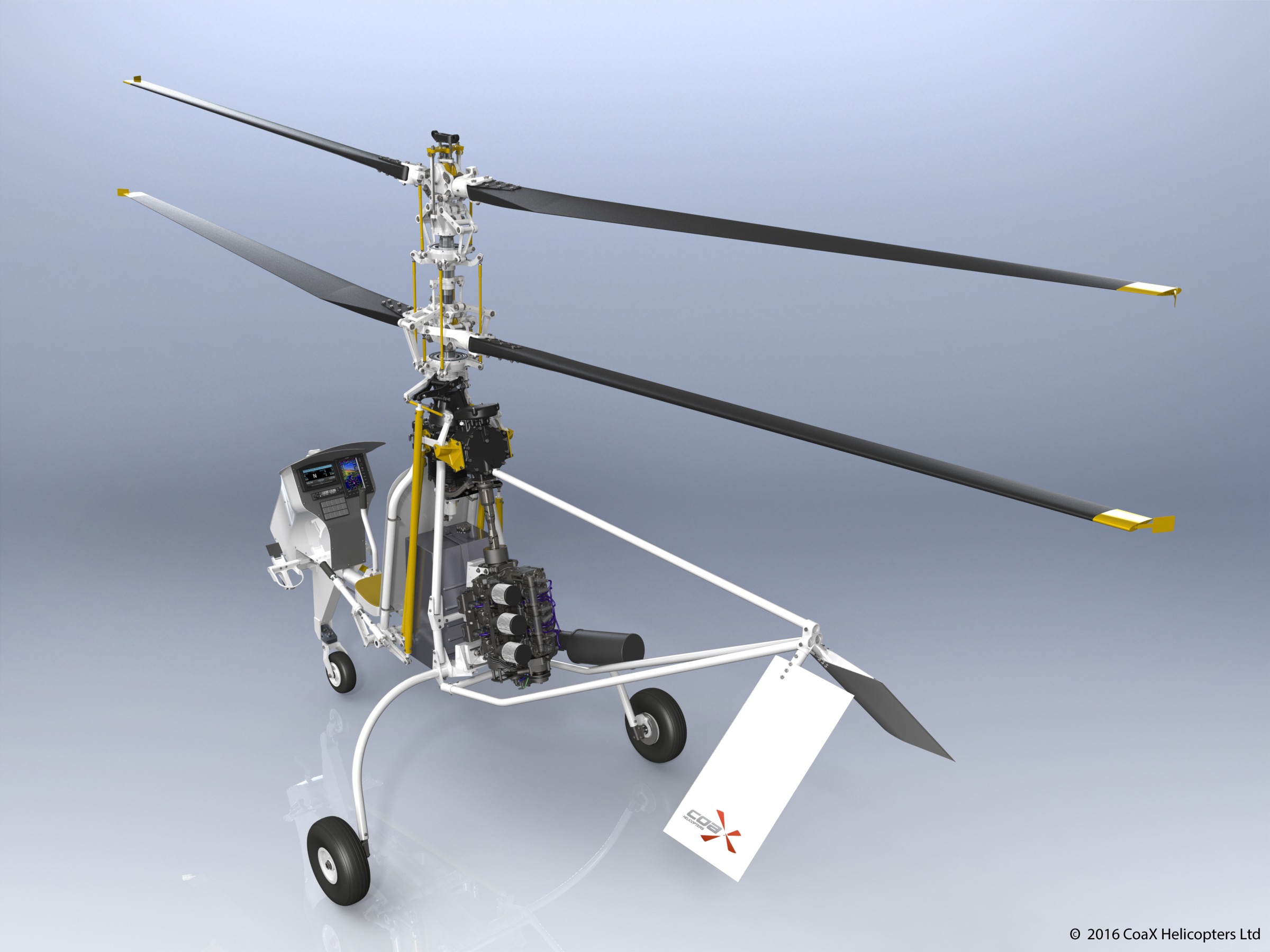 coax helicopters solidworks