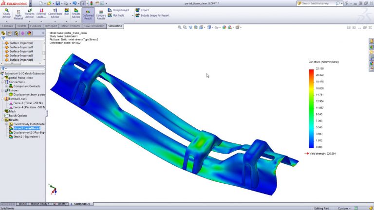 SImulation MySOLIDWORKS