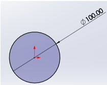 circulo en croquis