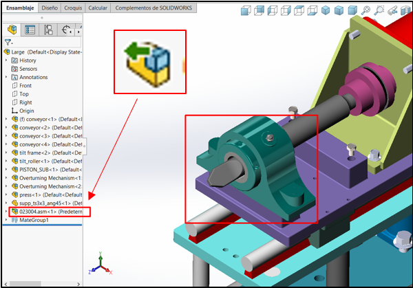 Identificacion de documentos compatibles con SolidWorks