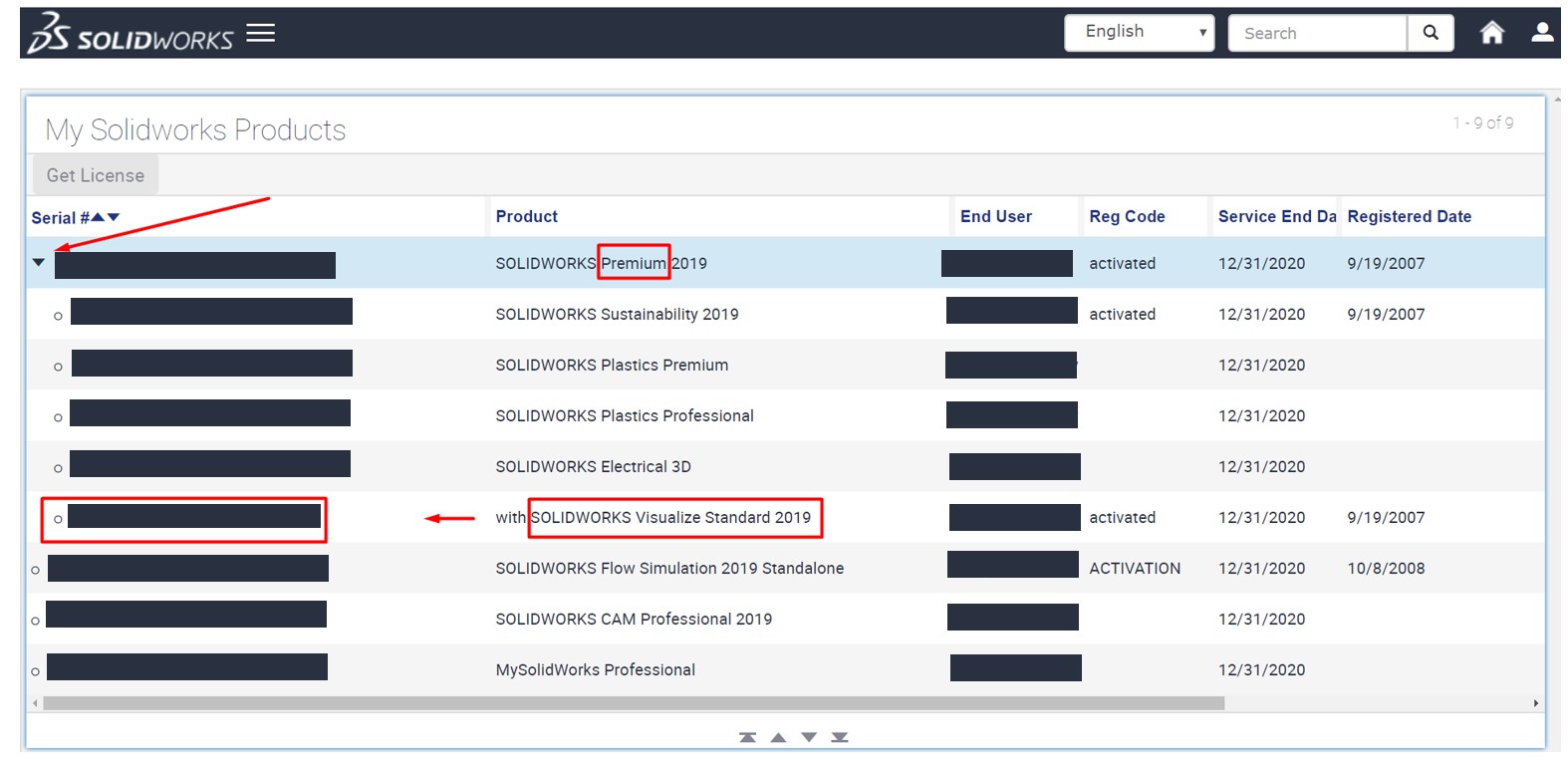 como entrar al menu principal de visualize solidworks