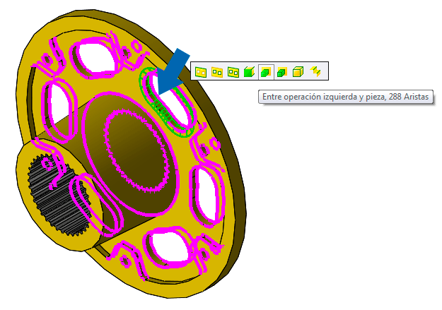 aristas exteriores