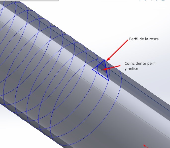 Creacion de detalles y valores para la rosca