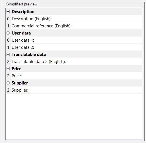 Segmentacion de bases de datos ERP en SolidWorks