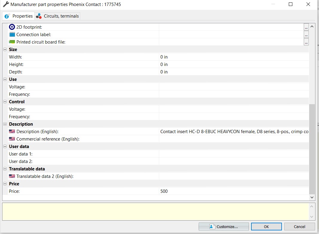 Resultado de busqueda en ERP en SolidWorks