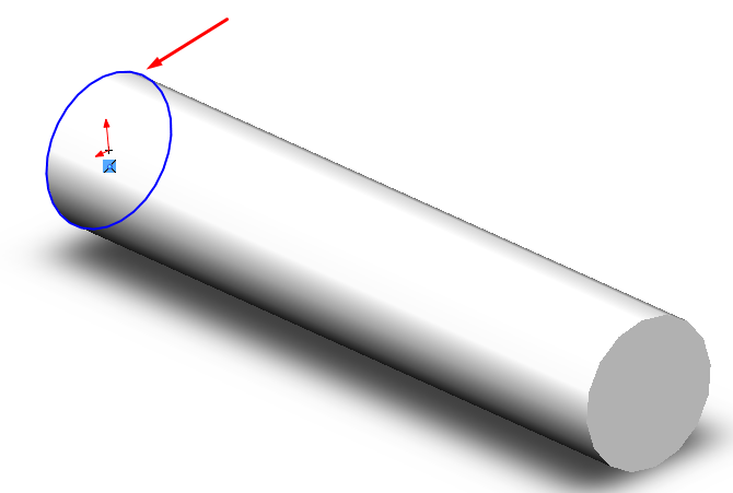 3.	Debemos crear un croquis con un circulo para que ese sea el inicio de nuestra Hélice.