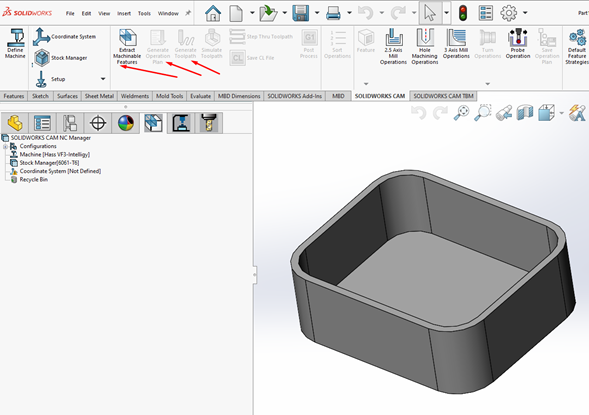 pieza automatica machinable features