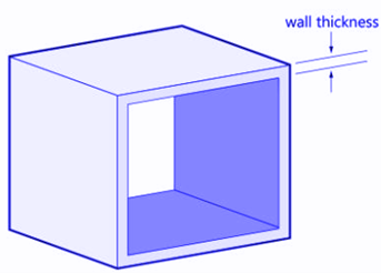 espesor de pared