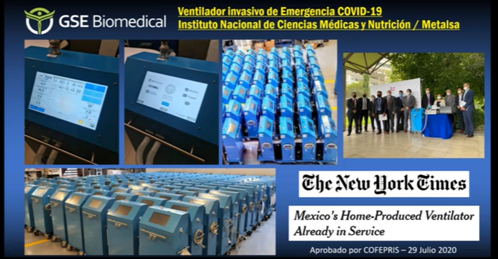 Reconocimiento internacional ventiladores GSE