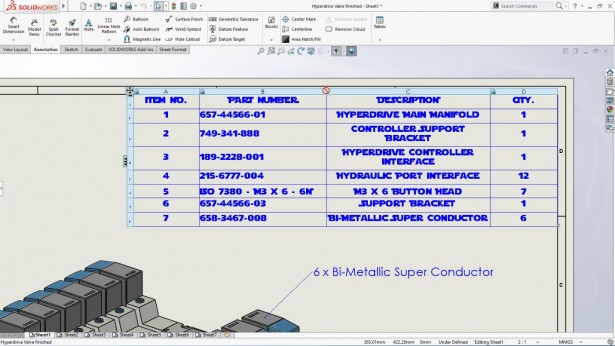 lista de materiales