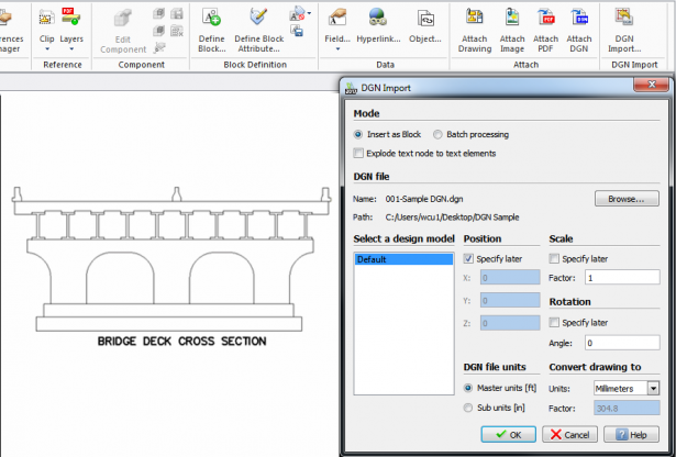 archivos DGN draftsight