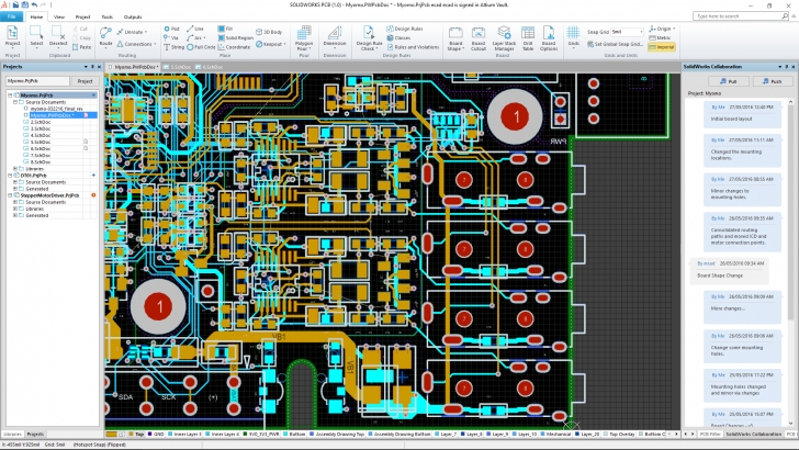 solidworks pcb